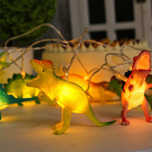 Décoration de <span class=keywords><strong>chambre</strong></span> d'<span class=keywords><strong>enfant</strong></span> Ensemble de petites figurines de dinosaures 10LEDS Fairy Light Dinosaurs String Lights - Product Image 4