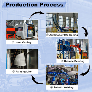 Cho ăn không khí trượt đường ăn vào 1000m3 Silo với chuyển hướng cửa (Hướng dẫn sử dụng và cơ giới), vít băng tải máng Kính thiên văn - Product Image 3