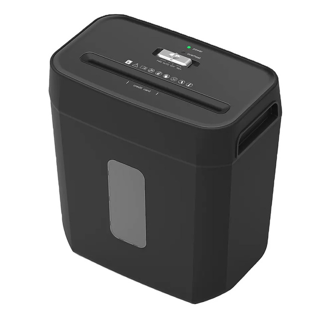 Factory Paper Shredder Machine OS808N--9M Home Office Use Clip Staple Card Auto Feed Paper Shredder