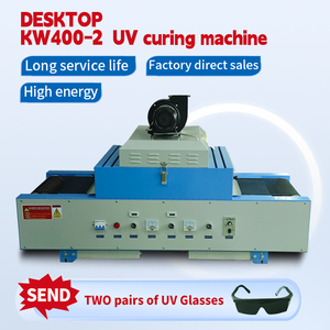 Bất ngờ giá Đường Hầm Lò KW400-2 UV chữa máy Thiết bị làm khô tia cực tím Máy sấy cho màn hình in ấn UV mực chữa khô - Product Image 2