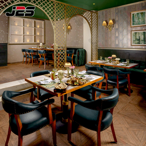 J2S Ensemble de meubles classiques de luxe pour restaurant Mobiliario Para Restaurante pour Bar Pub <span class=keywords><strong>Paris</strong></span> Turquie Projets asiatiques - Product Image 5