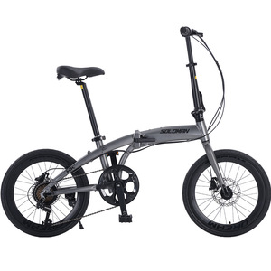 铝合金折叠自行车液压盘式刹车7速超轻弹簧叉20英寸车轮 - Product Image 1