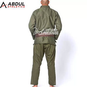 ชุดยูโด BJJ ผ้าคอตตอนผสมโพลีเอสเตอร์ ผลิตตามแบบ OEM น้ำหนักเบา สีตามสั่ง ระบายอากาศได้ดี - Product Image 3