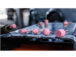 Jeu de pointes de meulage en céramique à l'oxyde d'aluminium pour meuleuse à mortaise, grain 40, pointes abrasives montées pour le meulage de l'acier et du métal - Product Image 4