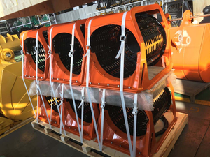 Bécher rotatif pour la séparation du sol, des pierres, du compost, des roches et du gravier avec maille interchangeable - Product Image 4