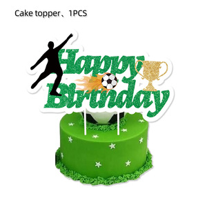 Assiettes et serviettes de football Articles de fête Vaisselle jetable pour garçons Thème sportif <span class=keywords><strong>Anniversaire</strong></span> - Product Image 3