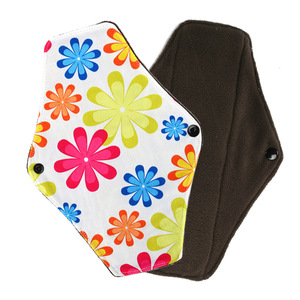 Servilletas <span class=keywords><strong>sanitarias</strong></span> de carbón de bambú, almohadillas menstruales lavables reutilizables, <span class=keywords><strong>toallas</strong></span> <span class=keywords><strong>sanitarias</strong></span> de higiene <span class=keywords><strong>para</strong></span> mujeres, almohadillas de lactancia posparto - Product Image 3