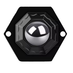 Roulettes adhésives Boluoni noires et blanches sans frein pour meubles, armoires, tables basses, ventilateurs - Product Image 5