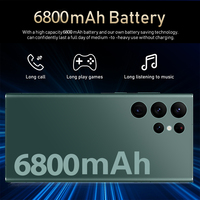 Teléfono Inteligente S23 Ultra con Android 14, 16GB+1TB, Batería de 6800mAh, Qualcomm 5G, Doble SIM, Doble Modo de Espera, Desbloqueado