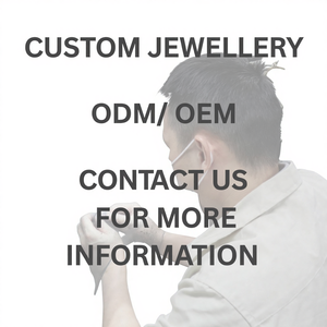 Fabricant de bijoux OEM, pendentif personnalisé en argent 925 et or 14 carats, pierre naturelle de luxe pour collier DIY - Product Image 1