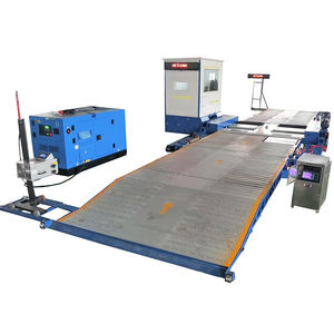 Mobil araç muayene istasyonu 10T araç güvenlik performansı test hattı ile fren Sideslip Tester kilometre testi - Product Image 1