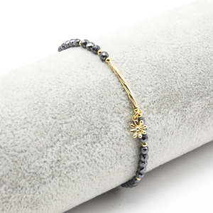 Mini pulsera de <span class=keywords><strong>hematita</strong></span> energía de sanación piedra cuentas de piedras preciosas brazalete de la pulsera - Product Image 4