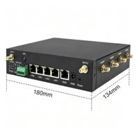 Routeur 5G double SIM double bande WiFi 6, passerelle Gigabit, port série RS232/RS485, contrôle à distance IoT industriel, surveillance des véhicules