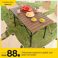 Table pliante Portable Table de Camping compacte en aluminium léger pour pique-nique en plein air voyage plage BBQ fête randonnée sac à dos