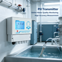 DONGRUN PHS 8B Capteur de Traitement Automatique de l'Eau Haute Précision Certifié CE Contrôleur pH EC en Ligne