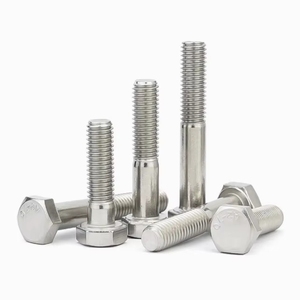 Vis à tête hexagonale en acier au carbone personnalisées avec placage en zinc, grade 2/5/8, marque <span class=keywords><strong>YFN</strong></span>, métriques, filetage UNC 5/8"-60, écrous DIN933 931 - Product Image 4