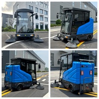 Machine de balayage de voirie autonome avec brosse métallique pour le nettoyage des sols