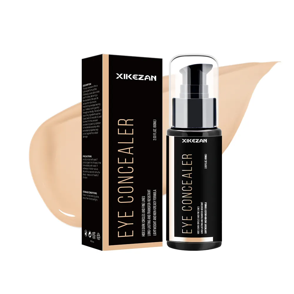 Eigenmarke Hochdefinitions-Abdeckung dunkle Augenwellen Abdecker Make-up-Sonnencreme Gesicht und unter den Augen Aufhellungs-Abdecker