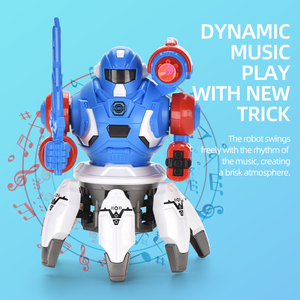 Seis garras <span class=keywords><strong>Robot</strong></span> cantando y bailando <span class=keywords><strong>robot</strong></span> con luz colorida automática a la interacción <span class=keywords><strong>robot</strong></span> - Product Image 3