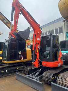 Mini-excavatrice d'occasion 5 tonnes 6 tonnes, excavatrice sur chenilles Kubota du Japon, machine d'occasion Kubota U48-4 avec EPA, vente à prix réduit - Product Image 2