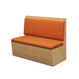 Muebles de Restaurante Personalizables, Asientos de Cuero, Mesa y Sillas de Madera, Conjunto de Sofás para Cafetería, Bar, Hotel, <span class=keywords><strong>Bistro</strong></span> - Product Image 5