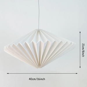 <span class=keywords><strong>Abat</strong></span>-<span class=keywords><strong>jour</strong></span> décoratif pour chambre à coucher, style nordique Nicro, personnalisé, créatif, épais, pliable, en papier <span class=keywords><strong>origami</strong></span>. - Product Image 2
