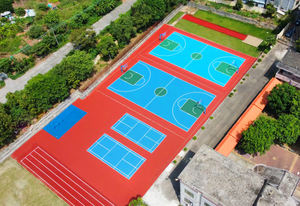 Suelo deportivo acrílico impermeable antideslizante de larga duración INOLP para canchas de tenis de baloncesto Pickleball - Product Image 2