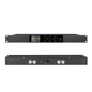 Sistema de micrófono inalámbrico UHF de doble lavalier para vlog, kit de micrófono de solapa, superventas de fábrica a bajo precio - Product Image 4