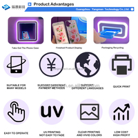 Máquina Expendedora de Impresión UV para Carcasas de Celulares, Automática, Personalizada, para Autoservicio