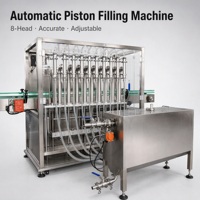 Machine de remplissage de liquides SINBON à 4 buses pour détergent à vaisselle, pâte, savon liquide, shampoing