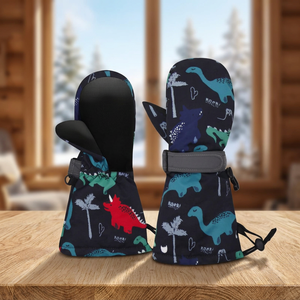 Gants de ski et snowboard personnalisés, imperméables, thermiques, compatibles écran tactile, mitaines d'hiver, équipement de sport extérieur Oxford, chauds et isolés pour le froid - Product Image 4