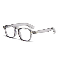 Nouvelles lunettes de lecture photochromiques anti-lumière bleue, style européen américain, monture carrée sans bordure, unisexe, tendance, solides, avec diamants