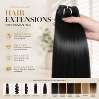 Proveedor de Paquetes de Cabello Humano Premium 100% Virgen Crudo 15A, Doble Trama, Doble Estirado, Cutícula Alineada, Sin Procesar, de Camboya