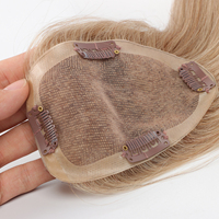 Nouveauté Honor Hair : Extensions de cheveux vierges européens pour femmes, base mono, clips, toppers de haute qualité
