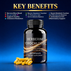 Cápsulas de Berberina HCL que Regulan <span class=keywords><strong>el</strong></span> Azúcar en Sangre y Promueven <span class=keywords><strong>el</strong></span> Metabolismo del <span class=keywords><strong>Colesterol</strong></span> - Product Image 3