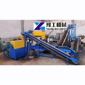 Rubberen Sandalen Vulkanisatormachine Leveranciers Magnetron Pyrolyse Reactor Karton En Banden Shredder Afval Recycling Industrie