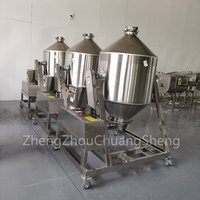 Mélangeur à tambour rotatif pour poudres alimentaires, épices et grains de café