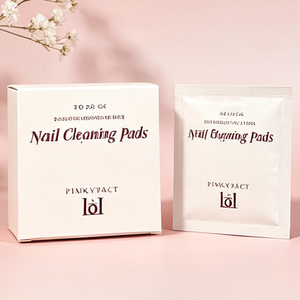 Customized Small Gift Box Foldable <b>Paper</b> Box Matte Lamination Box For Cosmetic Pad Box - Product Image 6