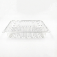Boîtes d'emballage alimentaire transparentes personnalisables pour pâtisserie, en plastique PET, conteneur d'emballage pour desserts, boîte à gâteaux