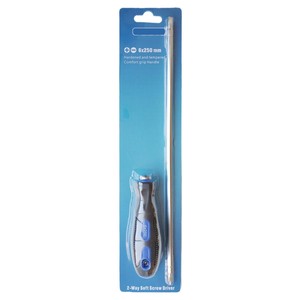 Vanadium Steel Slotted Phillips 6x250mm Magnetic Screwdriver Dual Purpose Export Grade - Product Image 3