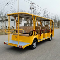 Bus de tourisme électrique personnalisé à conduite à droite, 8/12/14/17/20 places, autocar scolaire, mini-bus de voyage, prix compétitif