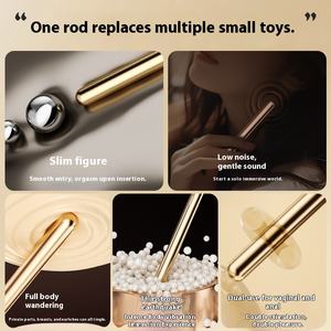 Mystery Joys Ting Vibrating Mini Anal Plug 10-Speed Juguete sexual femenino para la cámara trasera Tingling - Product Image 3