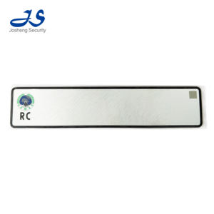 Placa reflectante de aluminio de estilo europeo para <span class=keywords><strong>coche</strong></span>, placa de matrícula en blanco de x 110mm, logotipo personalizado, venta al por mayor - Product Image 2