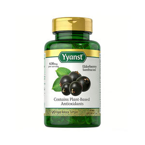 Capsules de sureau de haute qualité OEM/ODM sous marque privée – Renforce l'immunité et soutient les articulations et le système immunitaire - Product Image 1