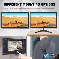 Nuevo Monitor Táctil IPS FHD de 22 Pulgadas 1920x1080P con Pantalla Táctil de 10 Puntos / Puertos VGA/USB Serie Empresarial con 3 Años de Garantía