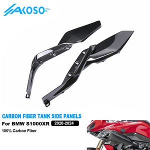 AKOSO Vente en gros de carénages latéraux inférieurs de réservoir de <span class=keywords><strong>moto</strong></span> 100% fibre de carbone pour <span class=keywords><strong>BMW</strong></span> <span class=keywords><strong>S1000XR</strong></span> 2020 2021 <span class=keywords><strong>2022</strong></span> 2023 2024 - Product Image 1