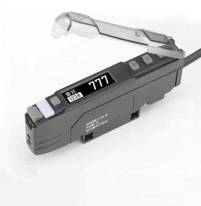 Nueva marca de amplificador de fibra óptica de pantalla Digital PNP NO 12-24VDC 15us sensores de fibra óptica luz Led infrarroja de alta calidad - Product Image 2