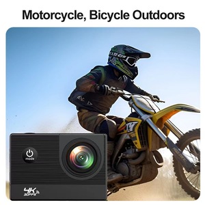 กล้องแอคชั่น30FPS ระบบ Wi-Fi 4K V3ถ่ายภาพอัจฉริยะระบบป้องกันภาพสั่นไหว - Product Image 4