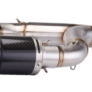 Ligne d'échappement avec collecteur central, 51mm, pour moto <span class=keywords><strong>Aprilia</strong></span> <span class=keywords><strong>SHIVER</strong></span> <span class=keywords><strong>750</strong></span> <span class=keywords><strong>GT</strong></span> SL750, modifiée - Product Image 3