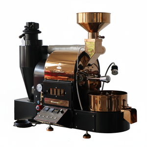 Machine de torréfaction de café de cacao d'acier inoxydable du moteur 304 d'ADDKA bon marché - Product Image 1
